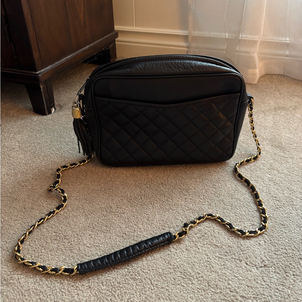 Quilted Leather Purse